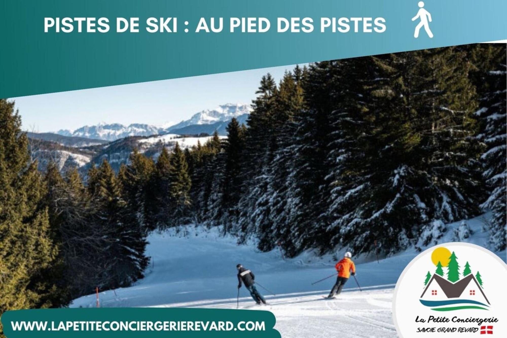 Chaleureux Studio Au Pied Des Pistes - Le Refuge Les Deserts  Екстер'єр фото